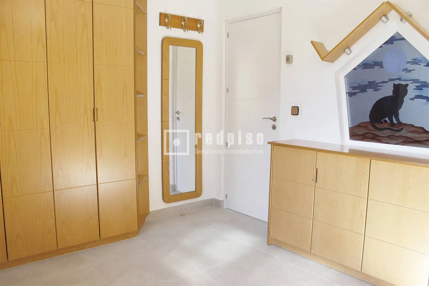 Dormitori de Casa o xalet de lloguer en Madrid amb Aire condicionat, Calefacció i Jardí privat