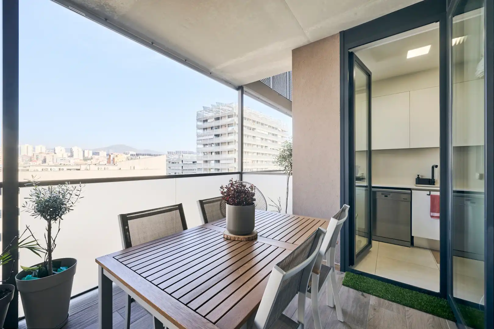 Terrassa de Pis en venda en L'Hospitalet de Llobregat amb Aire condicionat, Calefacció i Parquet