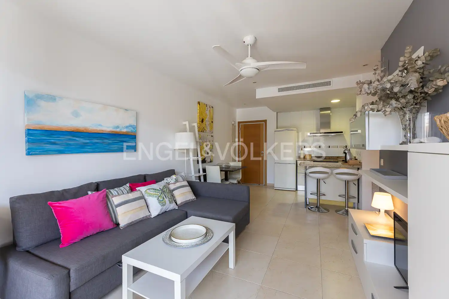 Living room of Flat for sale in Alboraya  with Air Conditioner, Heating and Storage room