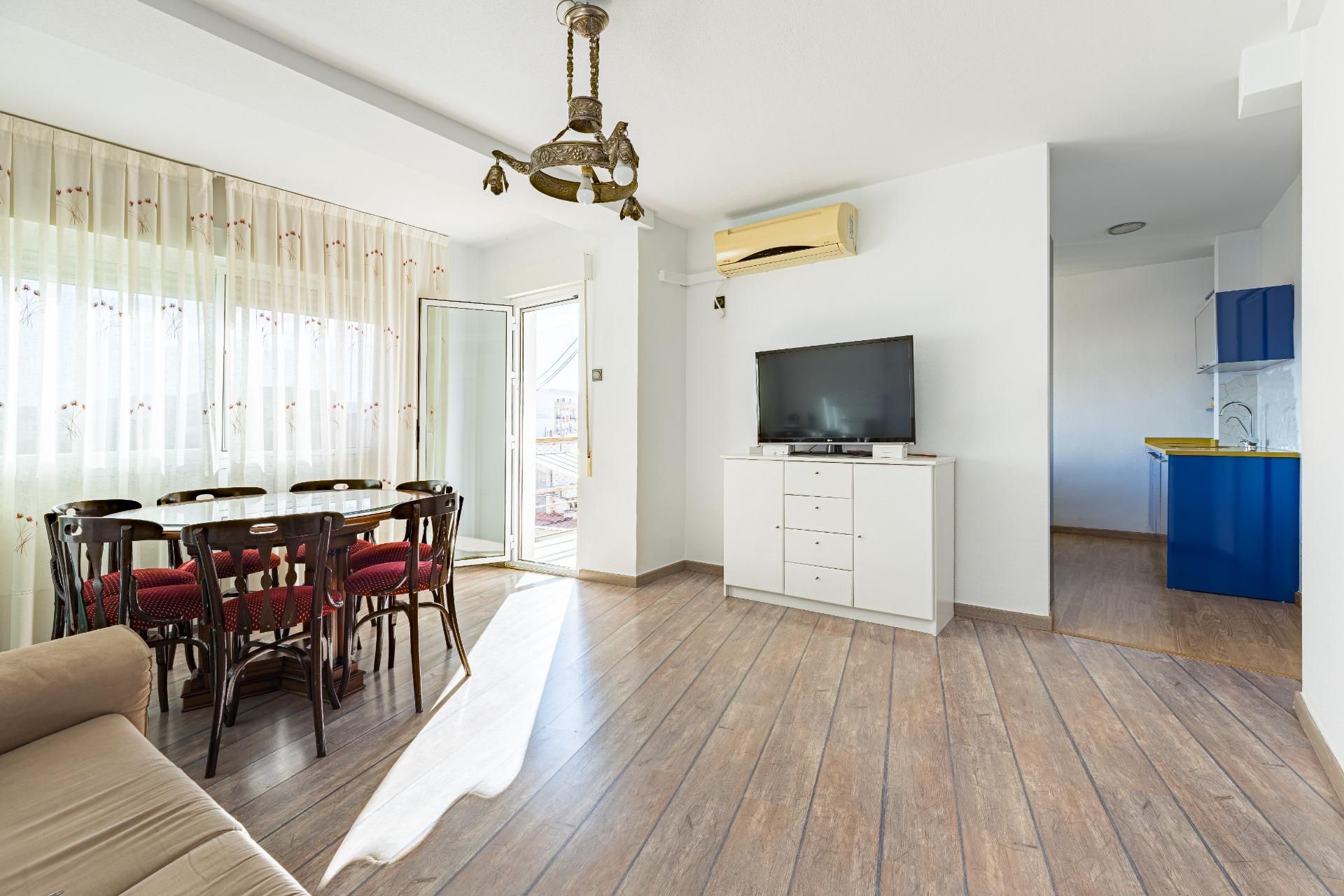 Sala de estar de Piso en venta en  Murcia Capital con Aire acondicionado y Balcón