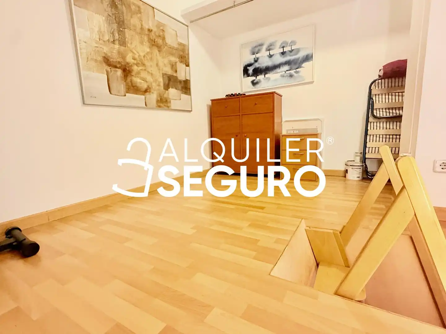 Sala de estar de Piso de alquiler en Madrid con Aire acondicionado, Calefacción y Piscina