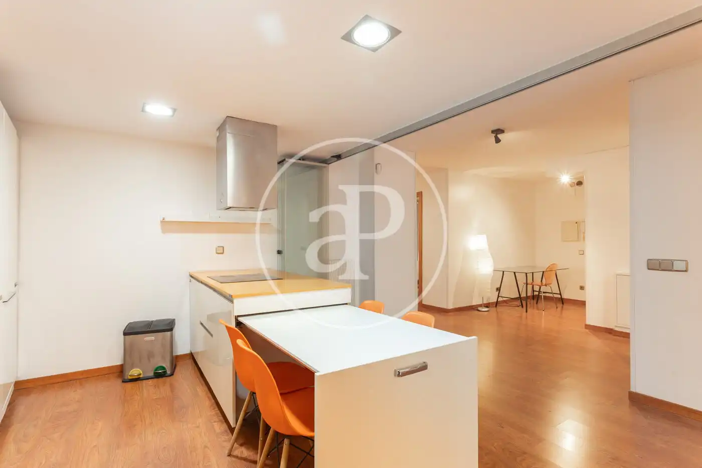 Küche von Wohnung zur Miete in Barcelona mit Heizung und Möbliert