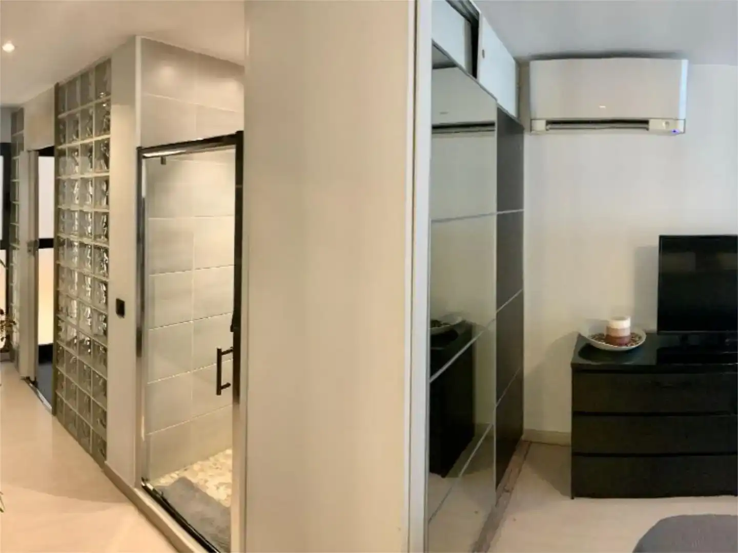 Bany de Loft de lloguer en  Madrid Capital amb Aire condicionat