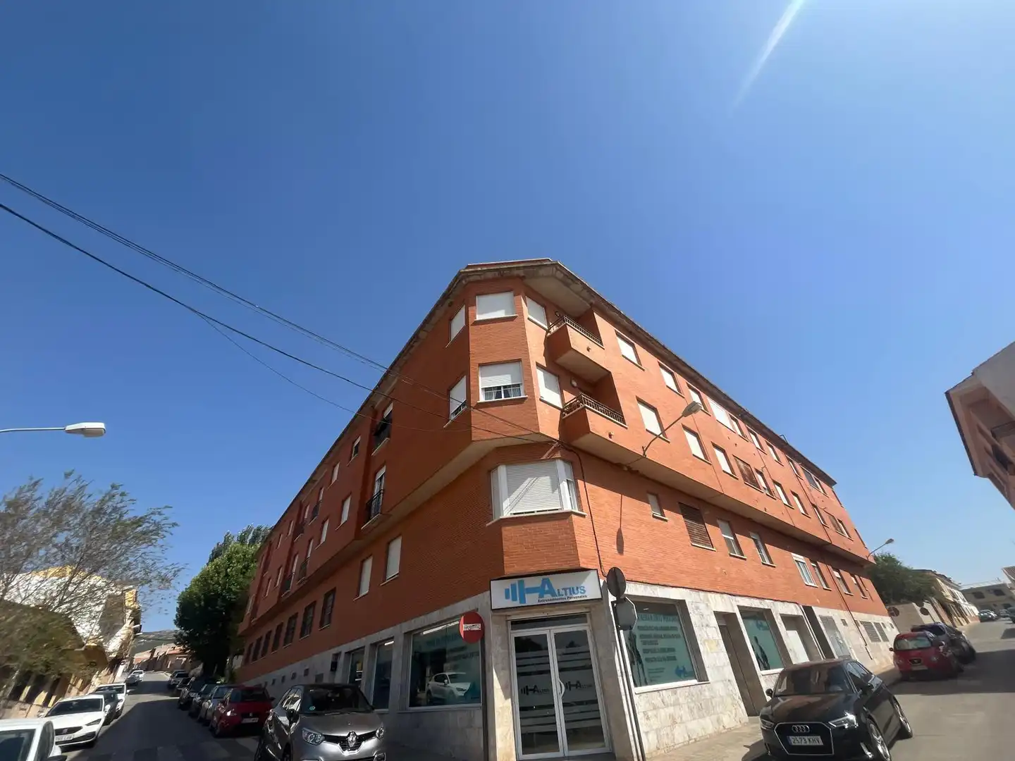 Vista exterior de Planta baja en venta en Villarrubia de los Ojos con Calefacción, Terraza y Amueblado