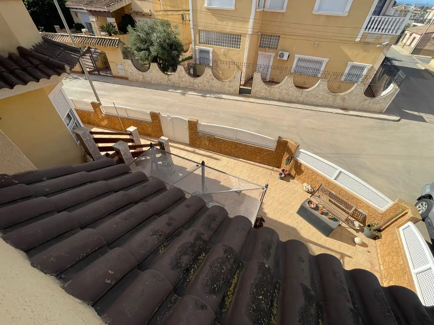 Vista exterior de Casa o chalet en venta en Cartagena con Aire acondicionado, Jardín privado y Terraza