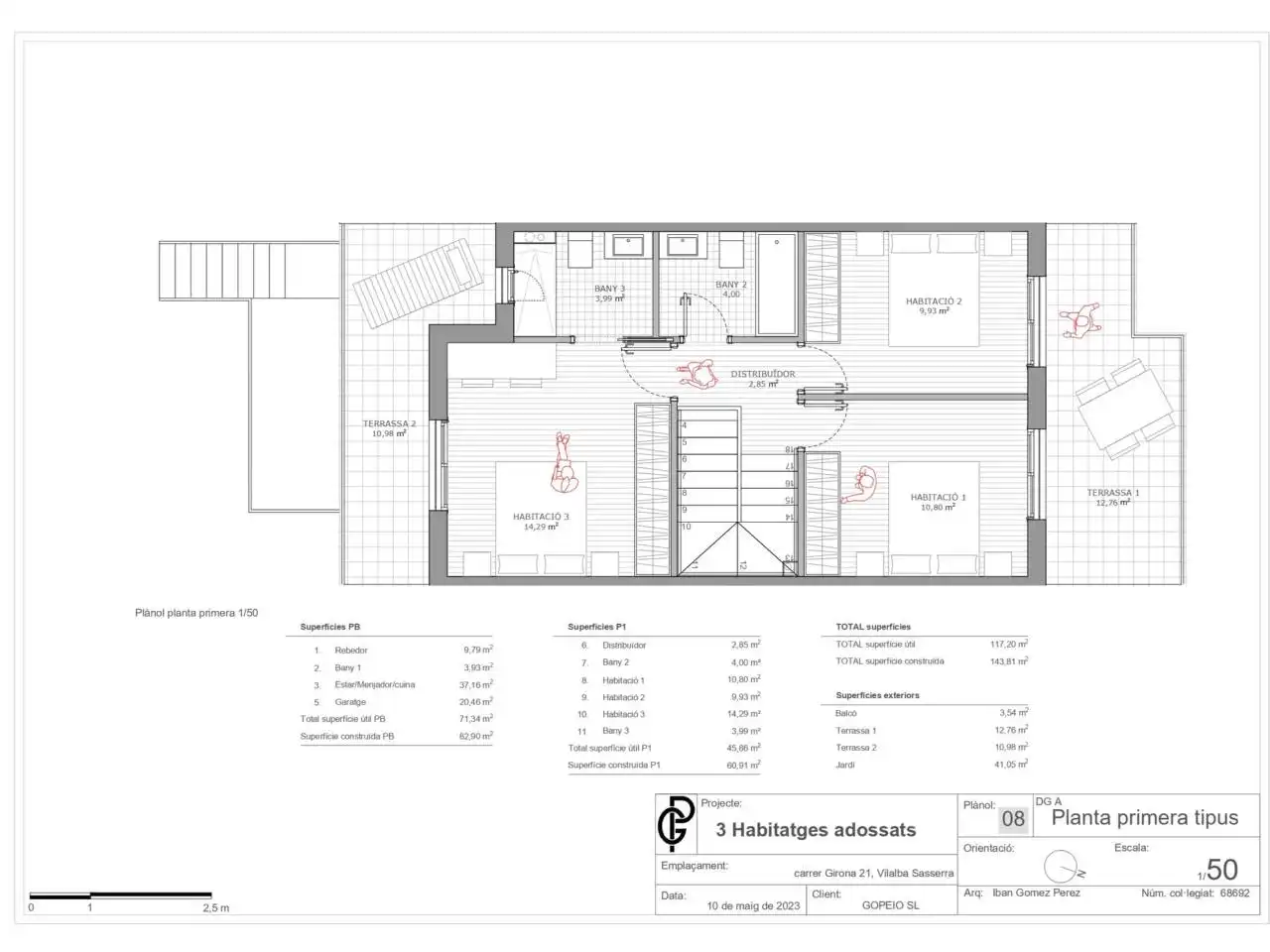 Casa adosada en venta en Calle fuster noguera, 6, Vilalba Sasserra