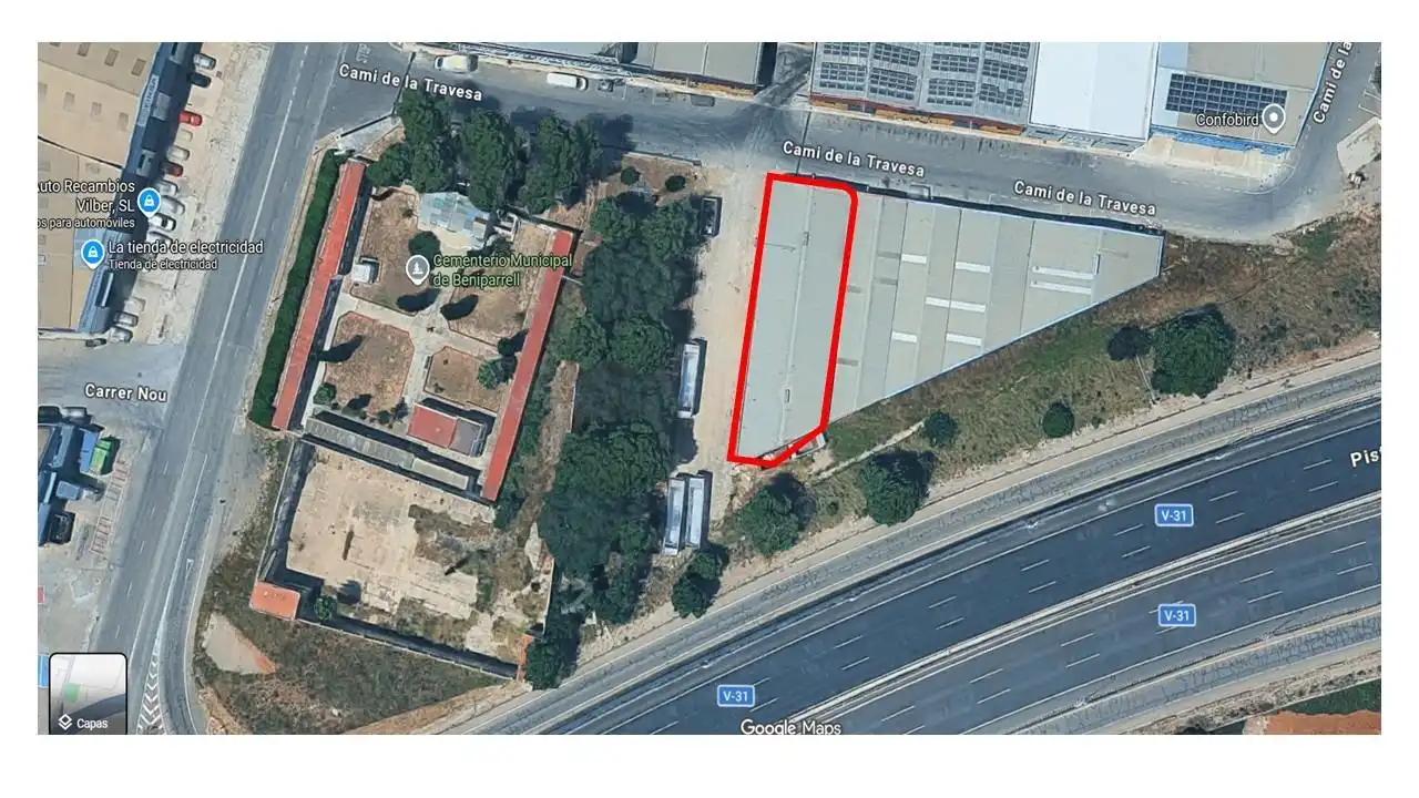Industrial buildings for rent in Beniparrell