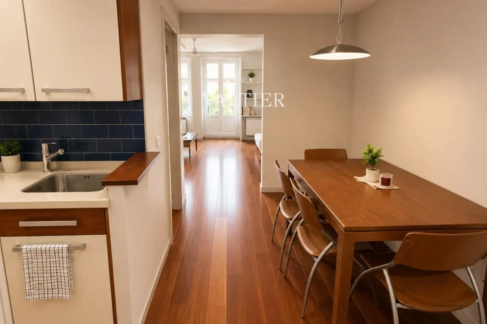 Küche von Wohnung zur Miete in Madrid mit Klimaanlage, Abstellraum und Möbliert