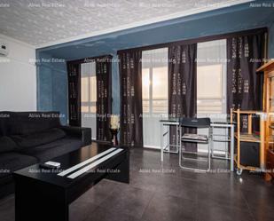 Living room of Flat for sale in  Valencia Capital  with Air Conditioner, Storage room and Furnished
