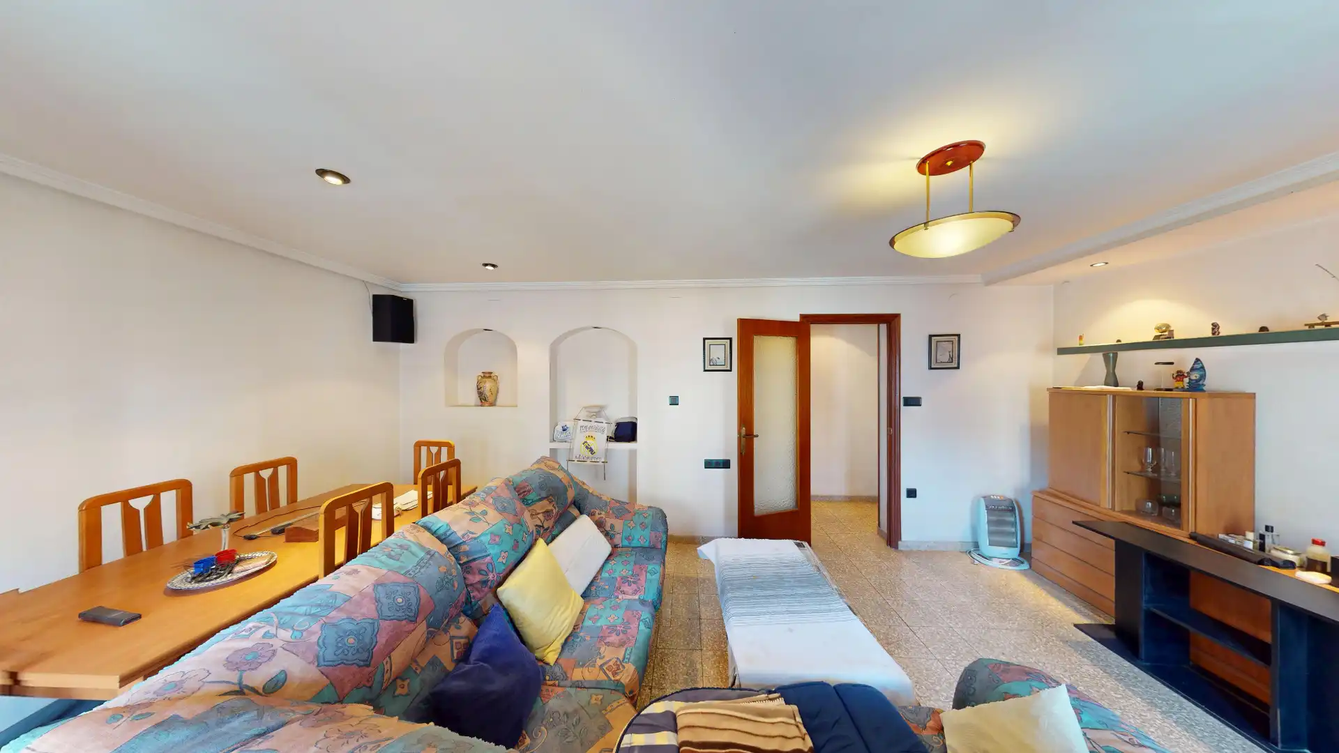 Sala de estar de Piso en venta en Alicante / Alacant con Amueblado