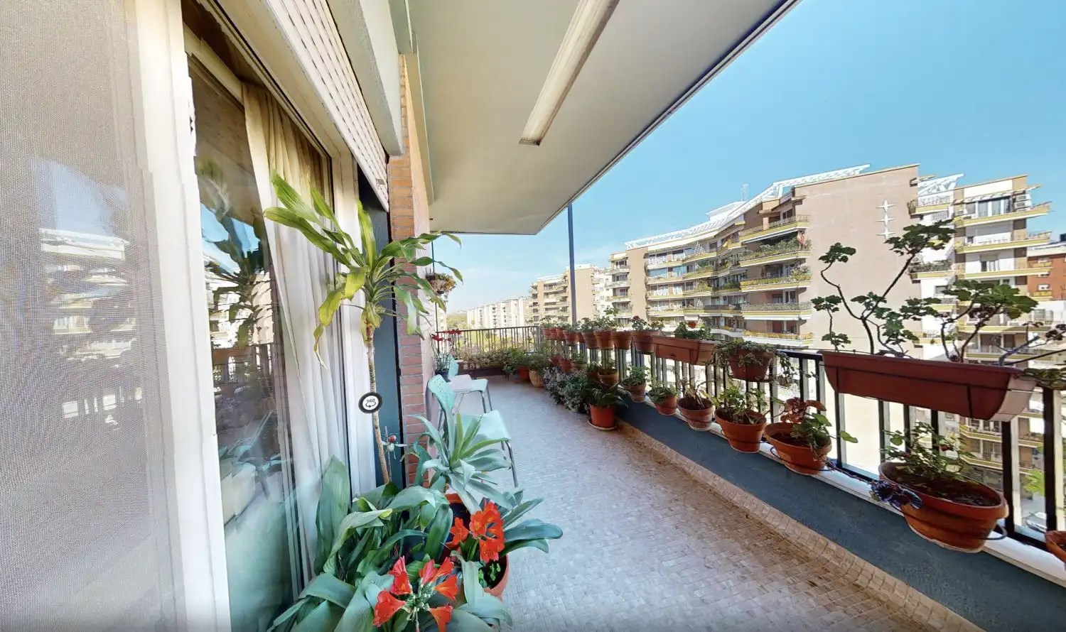 Balcony of Flat for sale in Sevilla  with Air Conditioner, Terrace and Storage room