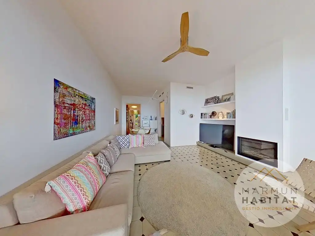 Sala de estar de Casa o chalet de alquiler en Caldes d'Estrac con Terraza, Piscina y Amueblado