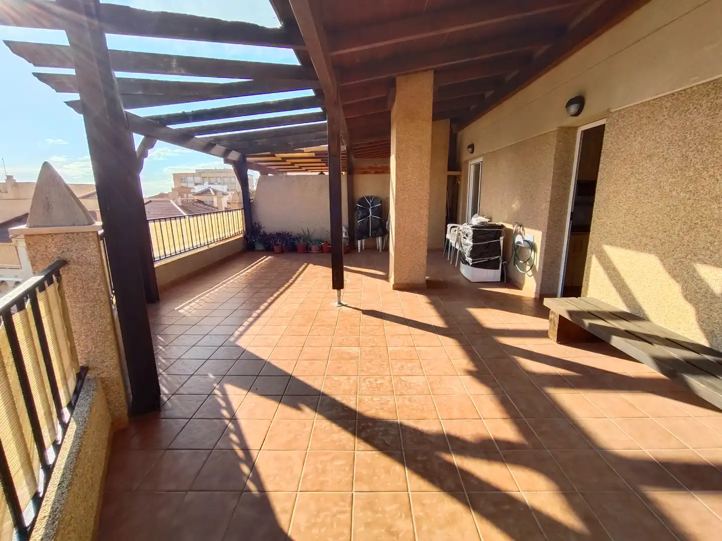 Terrasse von Dachboden zum Verkauf in Torrenueva Costa mit Terrasse, Möbliert und Waschmaschine