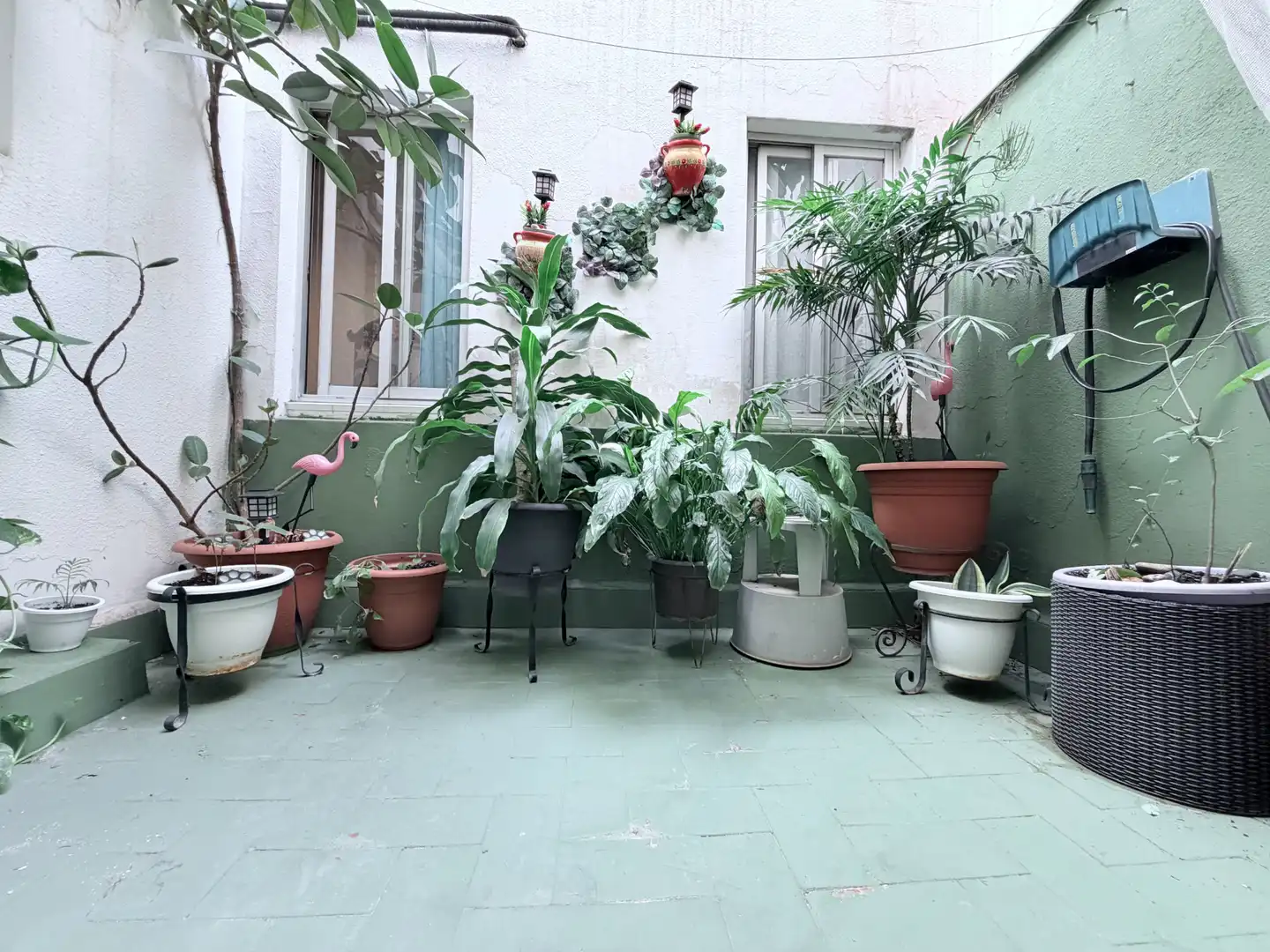 Terrasse von Wohnung zum Verkauf in L'Hospitalet de Llobregat mit Parkett, Terrasse und Möbliert