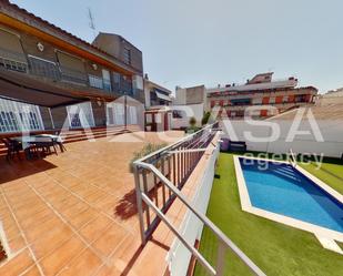 Terrace of Flat for sale in Sant Adrià de Besòs  with Terrace, Swimming Pool and Balcony