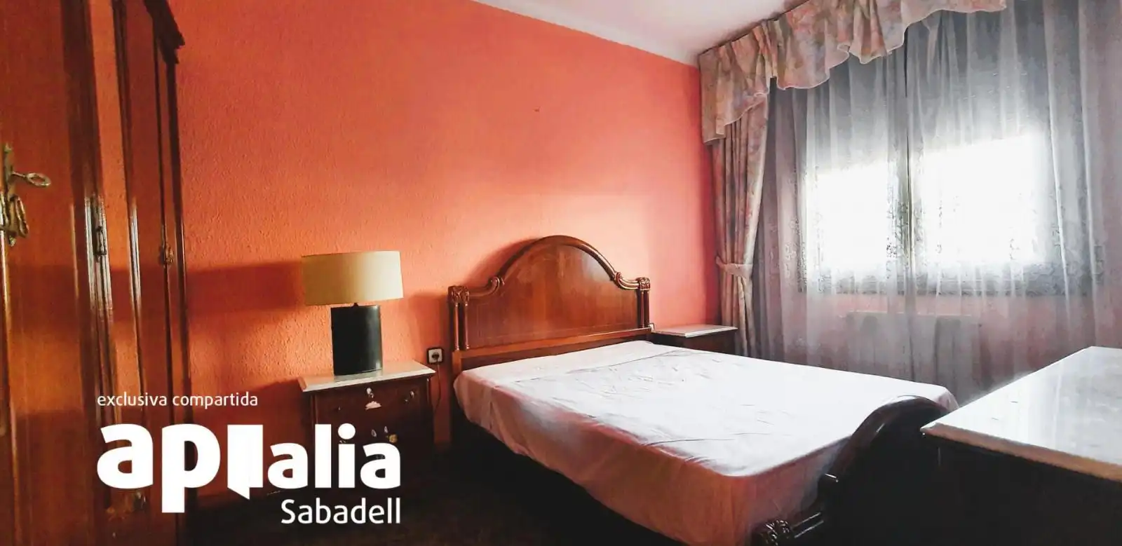 Bedroom of Flat for sale in Sabadell  with Heating, Terrace and Balcony