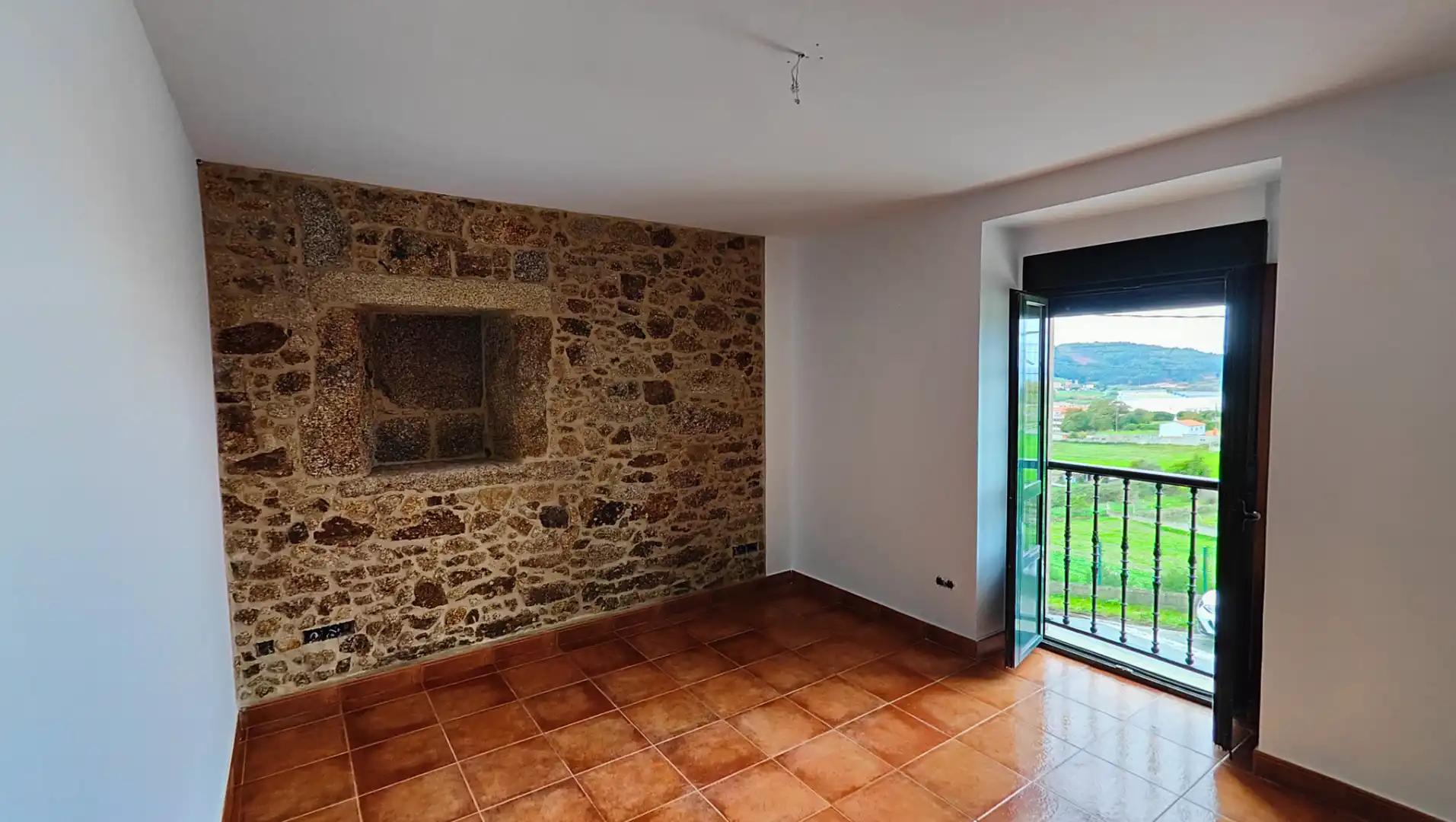 Sala d'estar de Casa o xalet en venda en Arteixo amb Calefacció, Jardí privat i Parquet