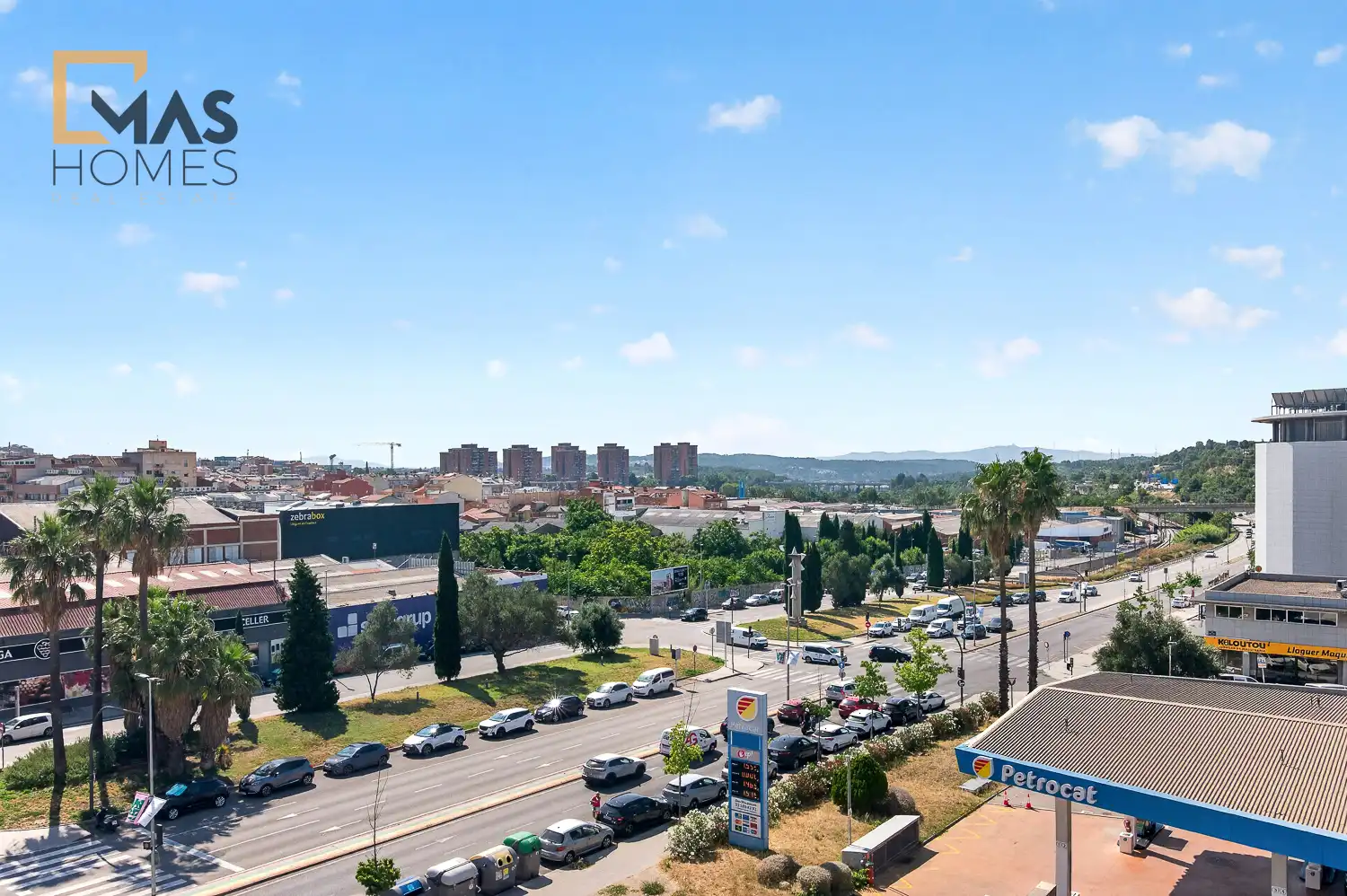 Vista exterior de Àtic en venda en Terrassa amb Calefacció, Terrassa i Balcó