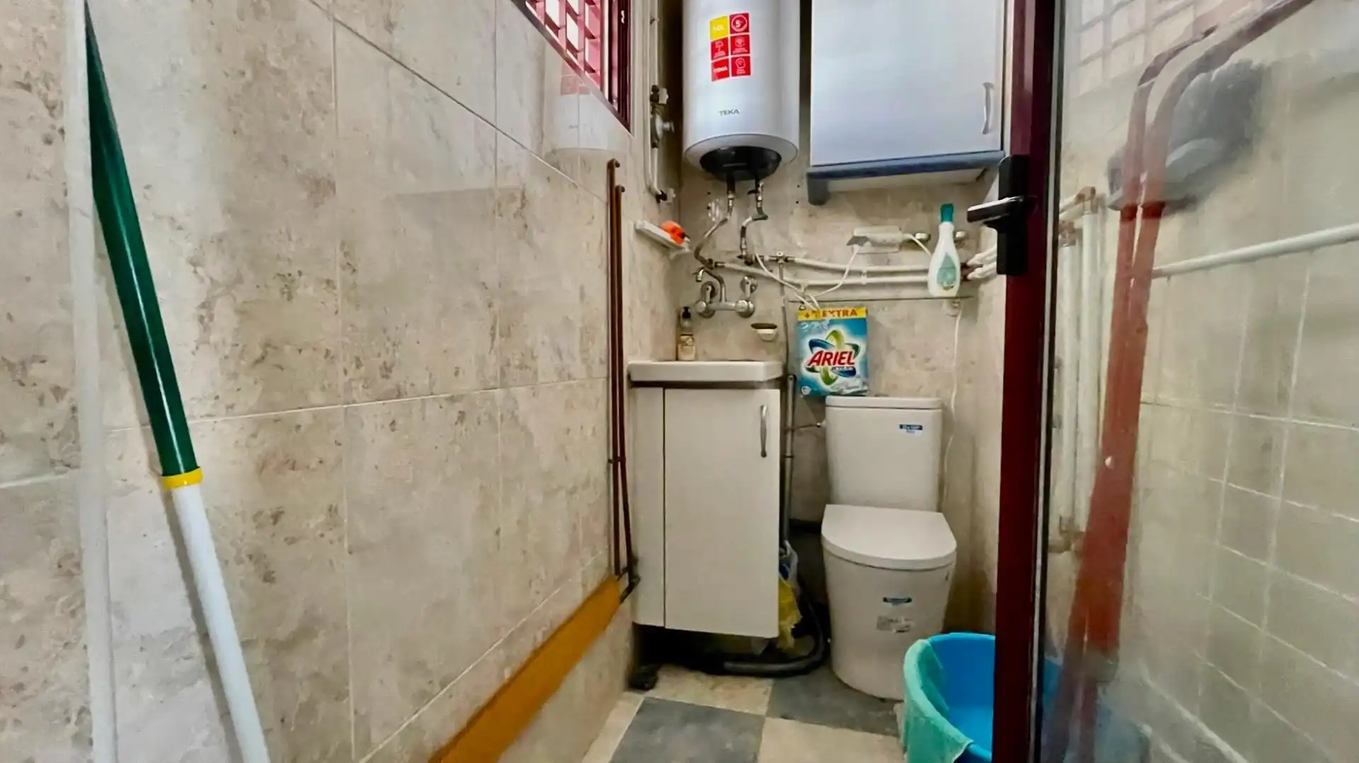 Badezimmer von Dachboden zum Verkauf in Finestrat mit Klimaanlage, Privatgarten und Gemeinschaftspool