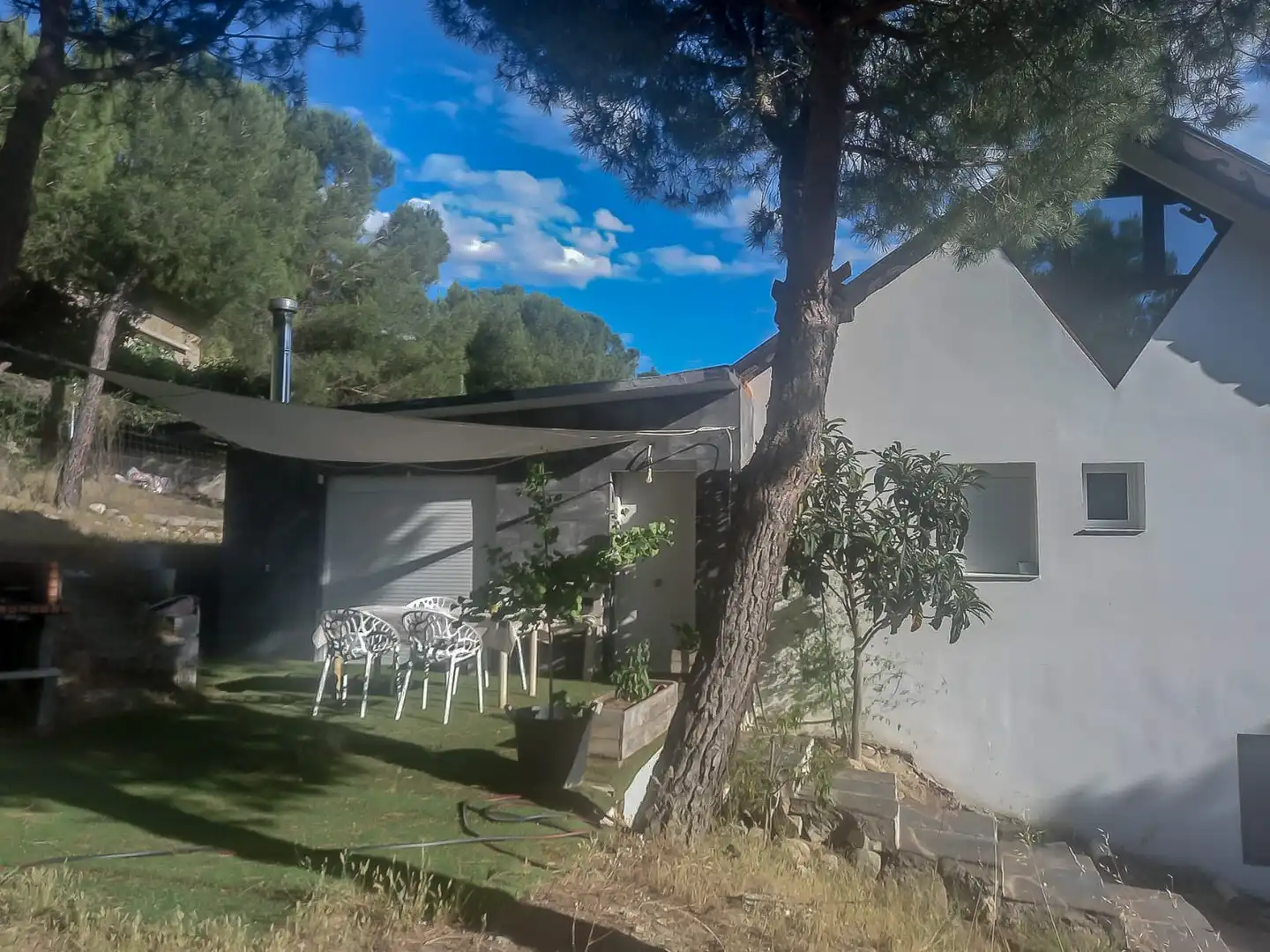 Jardín de Casa o chalet en venta en Galapagar con Aire acondicionado, Calefacción y Jardín privado