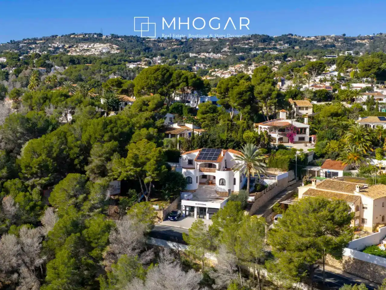 Vista exterior de Casa o chalet en venta en Benissa con Aire acondicionado, Piscina y Balcón