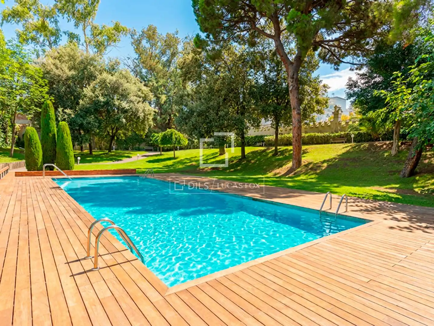 Piscina de Piso de alquiler en Sarrià - Sant Gervasi