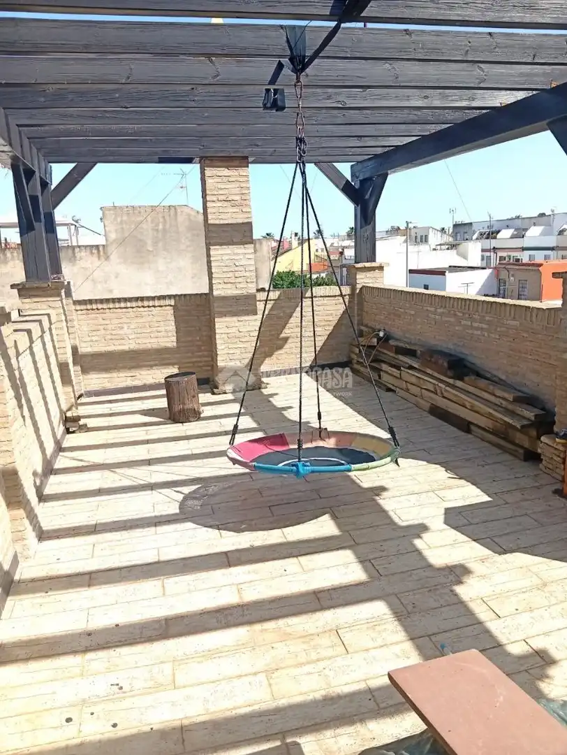 Terrassa de Casa adosada en venda en Coria del Río, Sevilla