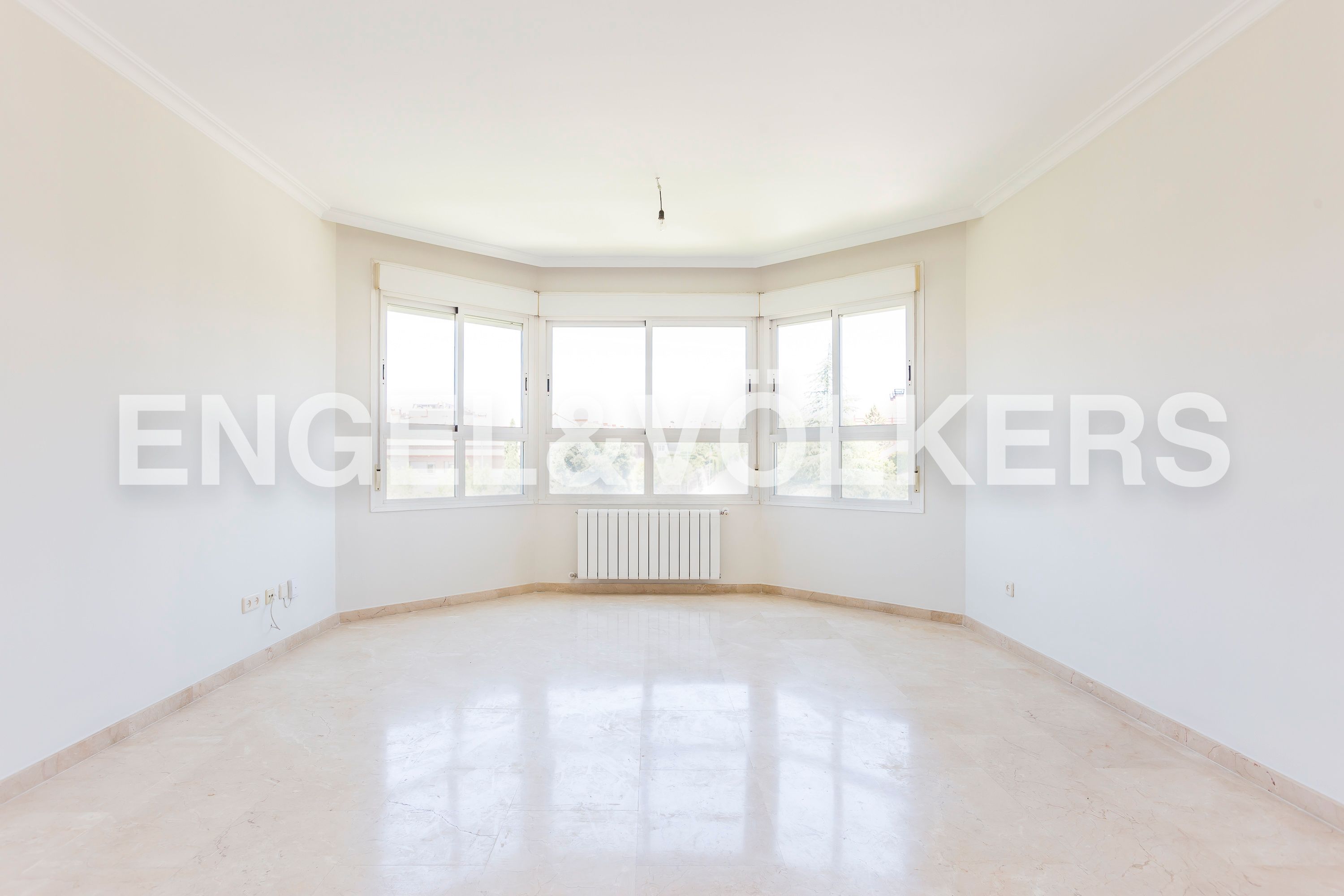 Living room of Apartment to rent in  Madrid Capital  with Air Conditioner, Heating and Parquet flooring