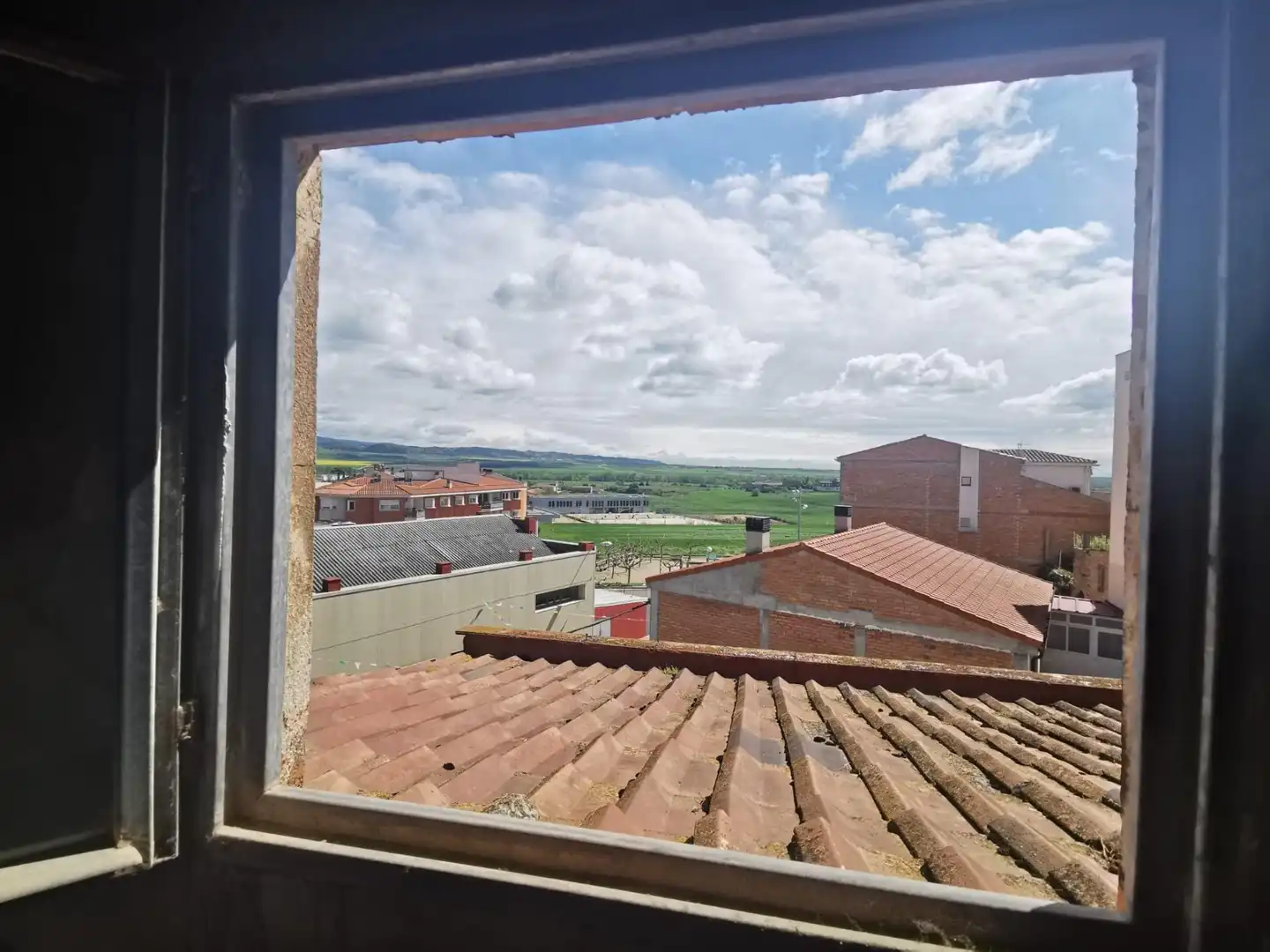 Vista exterior de Casa o chalet en venta en Almenar con Calefacción y Terraza