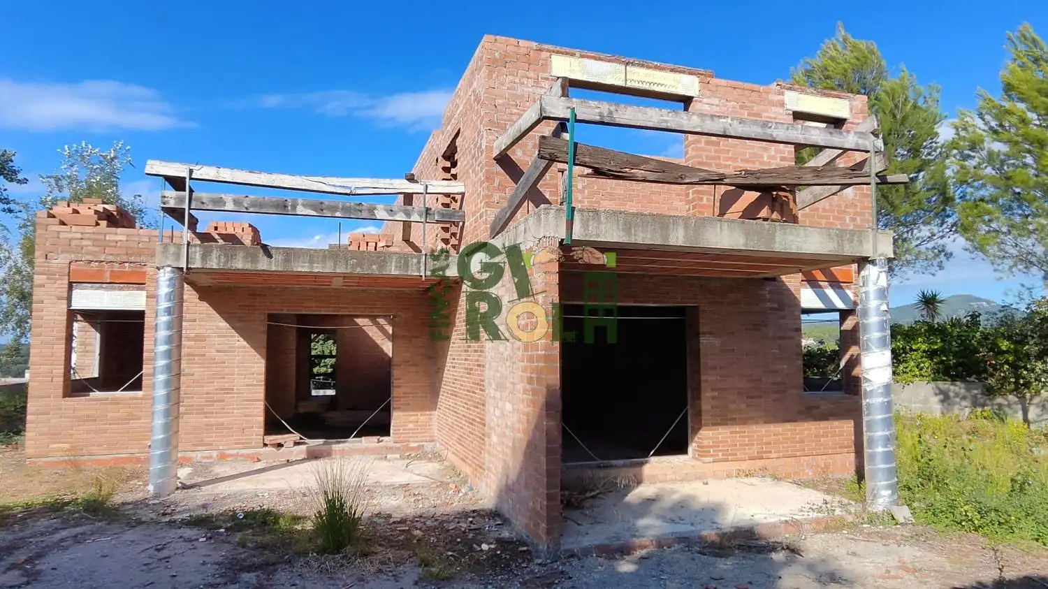 Vista exterior de Casa adosada en venta en Sentmenat