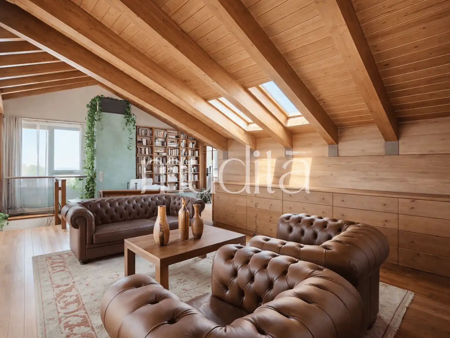 Sala de estar de Casa o chalet en venta en Seva con Calefacción, Jardín privado y Terraza