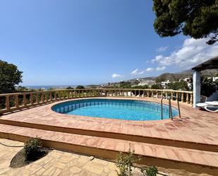 Swimming pool of Country house for sale in Mojácar  with Air Conditioner, Terrace and Swimming Pool