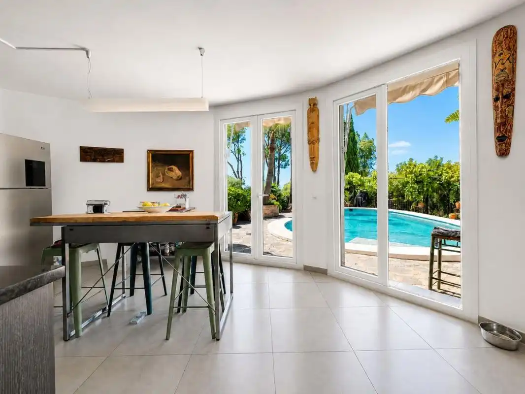 Comedor de Casa o chalet en venta en Benalmádena con Aire acondicionado, Calefacción y Jardín privado