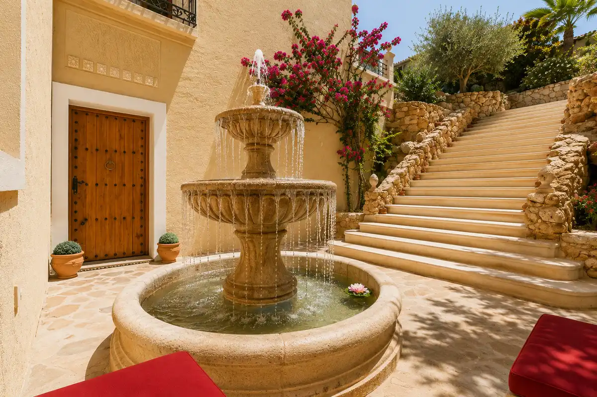 Terrace of Houses for rent in Santa Eulària des Riu  with Air Conditioner, Heating and Private garden