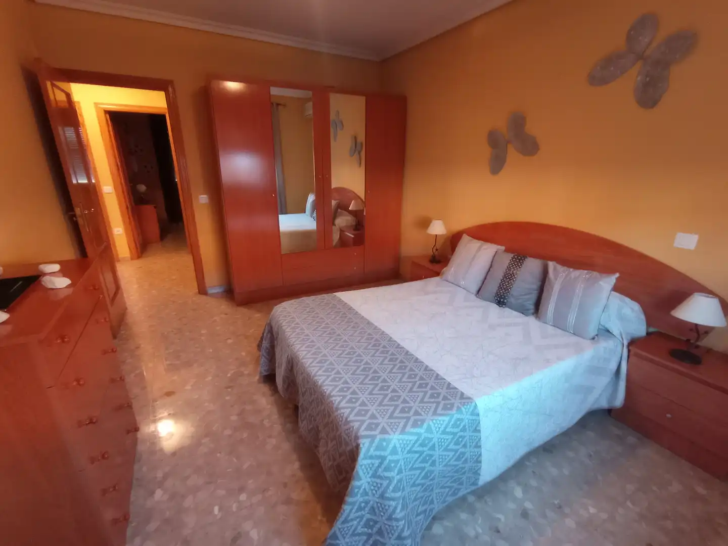 Dormitori de Casa adosada en venda en Miguelturra amb Aire condicionat i Traster