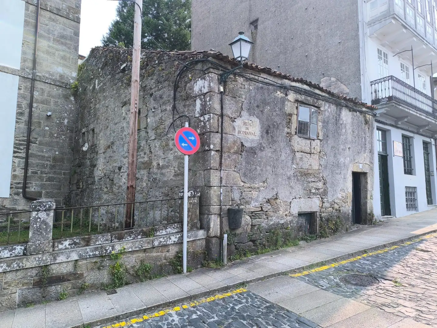 Vista exterior de Casa o chalet en venta en Santiago de Compostela  con Terraza