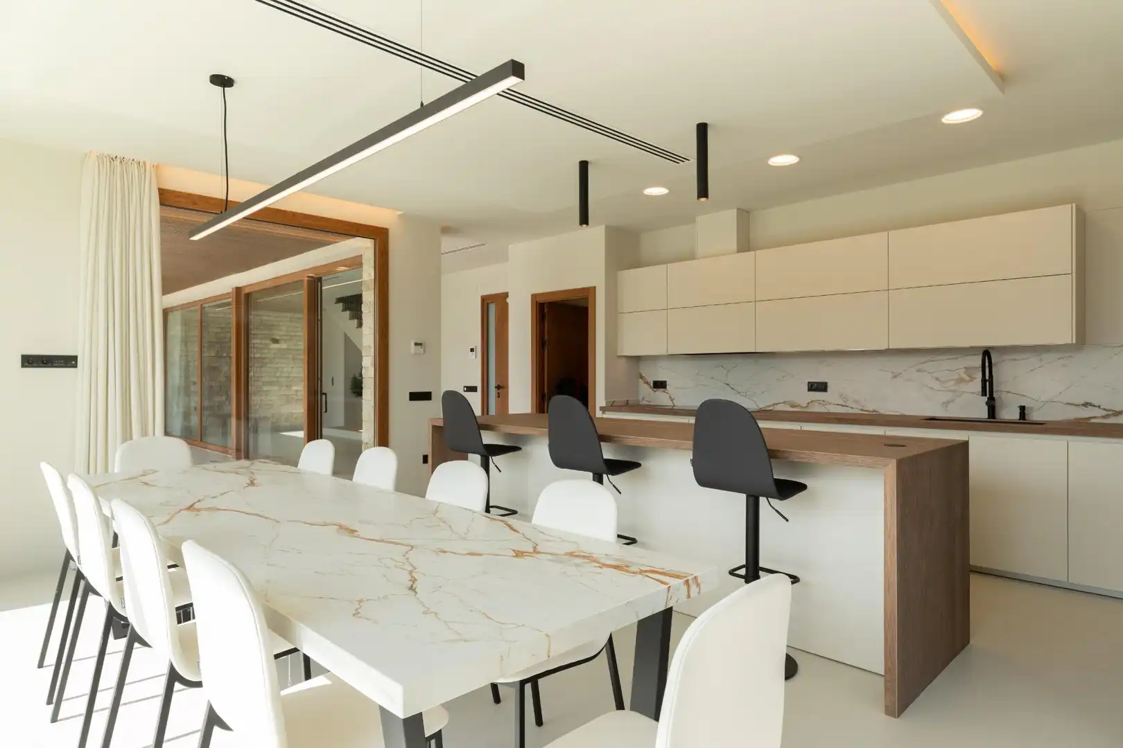 Comedor de Casa o chalet en venta en L'Ampolla con Aire acondicionado, Calefacción y Jardín privado
