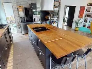Cocina de Casa o chalet en venta en Galapagar con Aire acondicionado, Jardín privado y Terraza