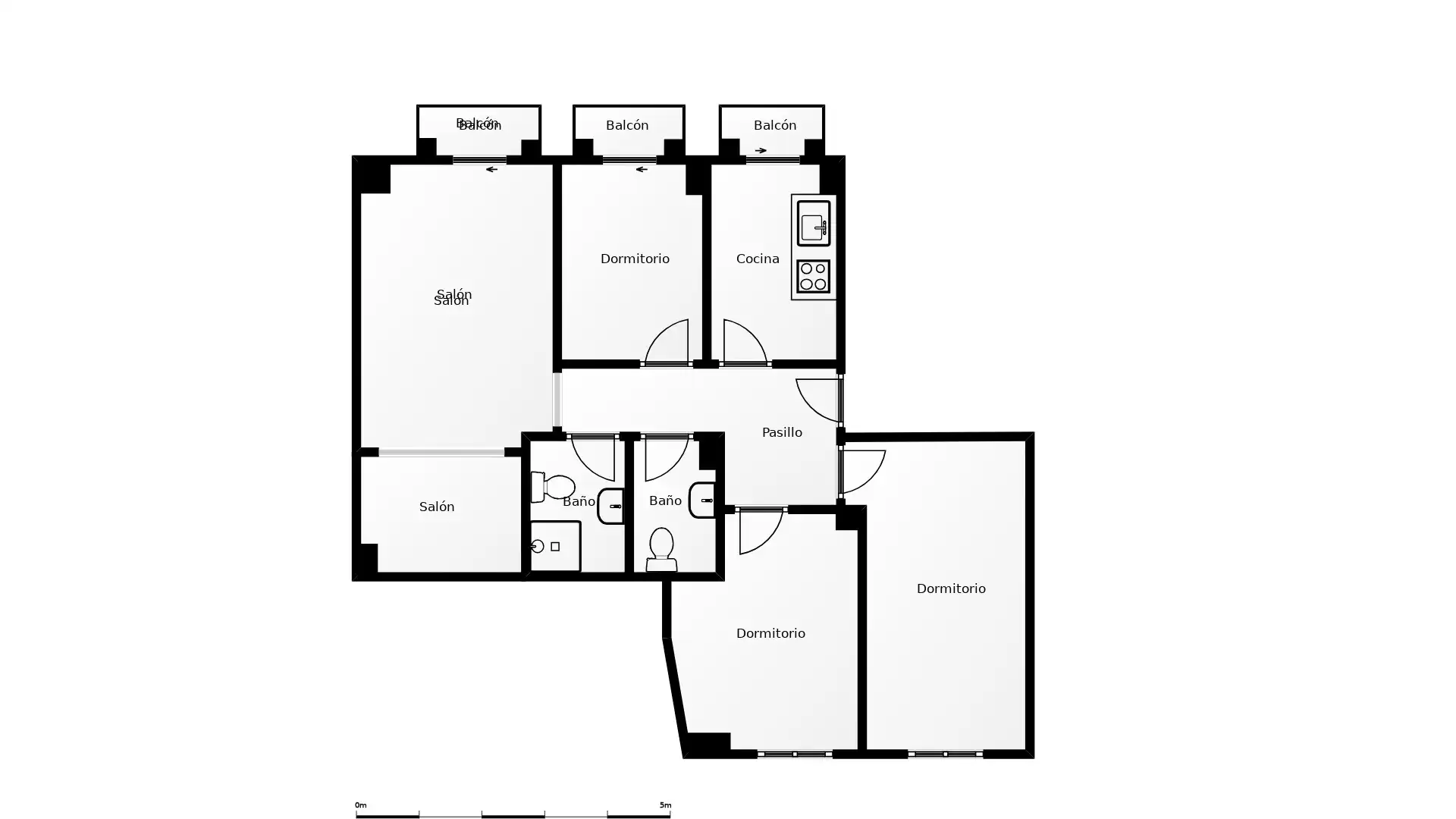 Flat for sale in Navarra, Gallur