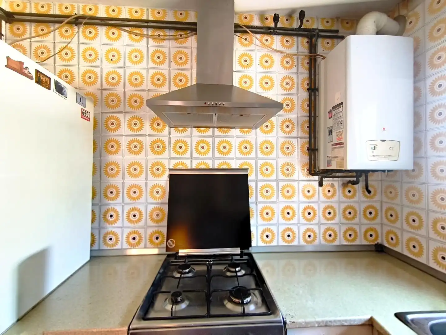 Cocina de Piso en venta en Castelldefels con Terraza, Balcón y Piscina comunitaria