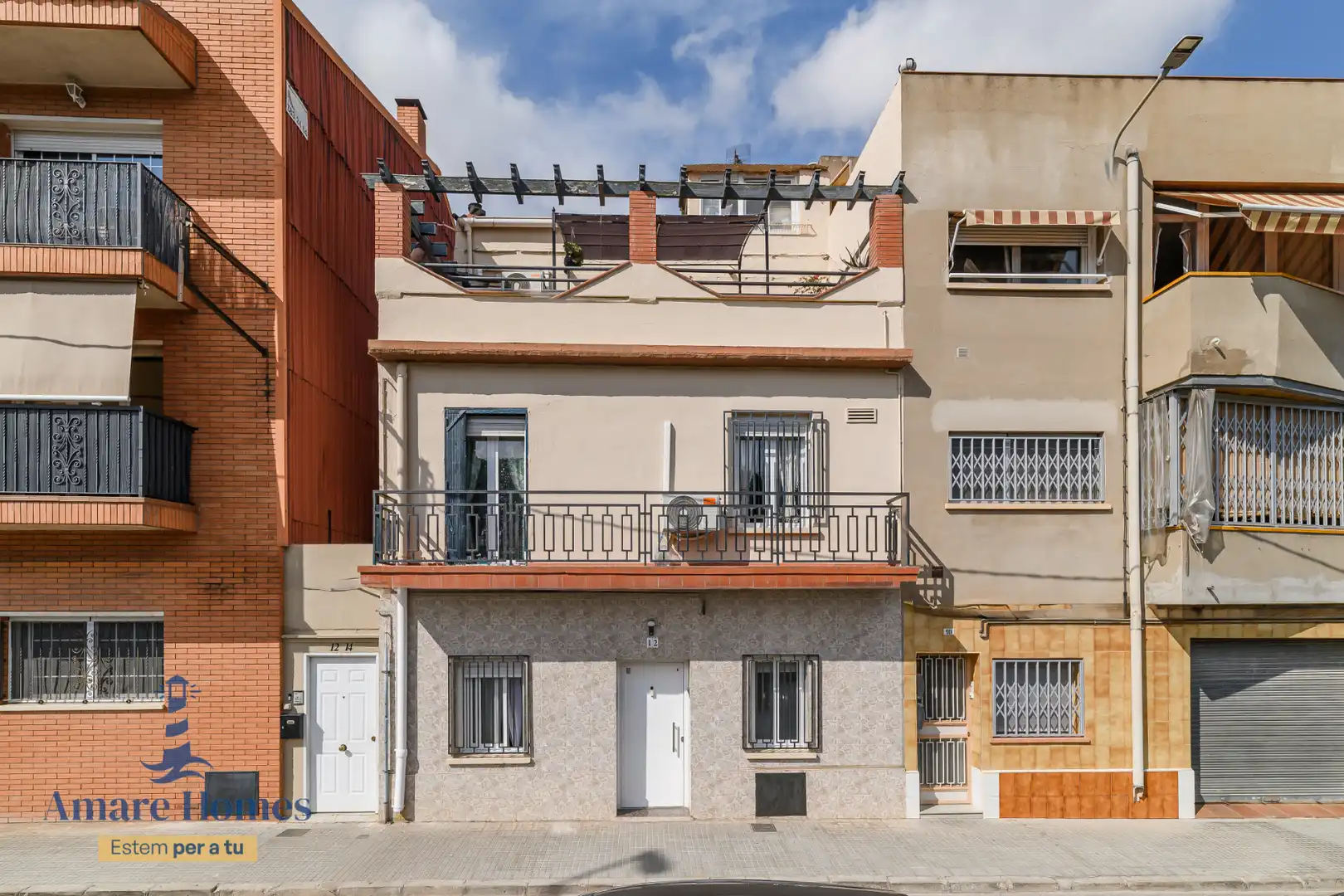 Exterior view of Detached homes for sale in Gavà  with Air Conditioner, Parquet flooring and Terrace