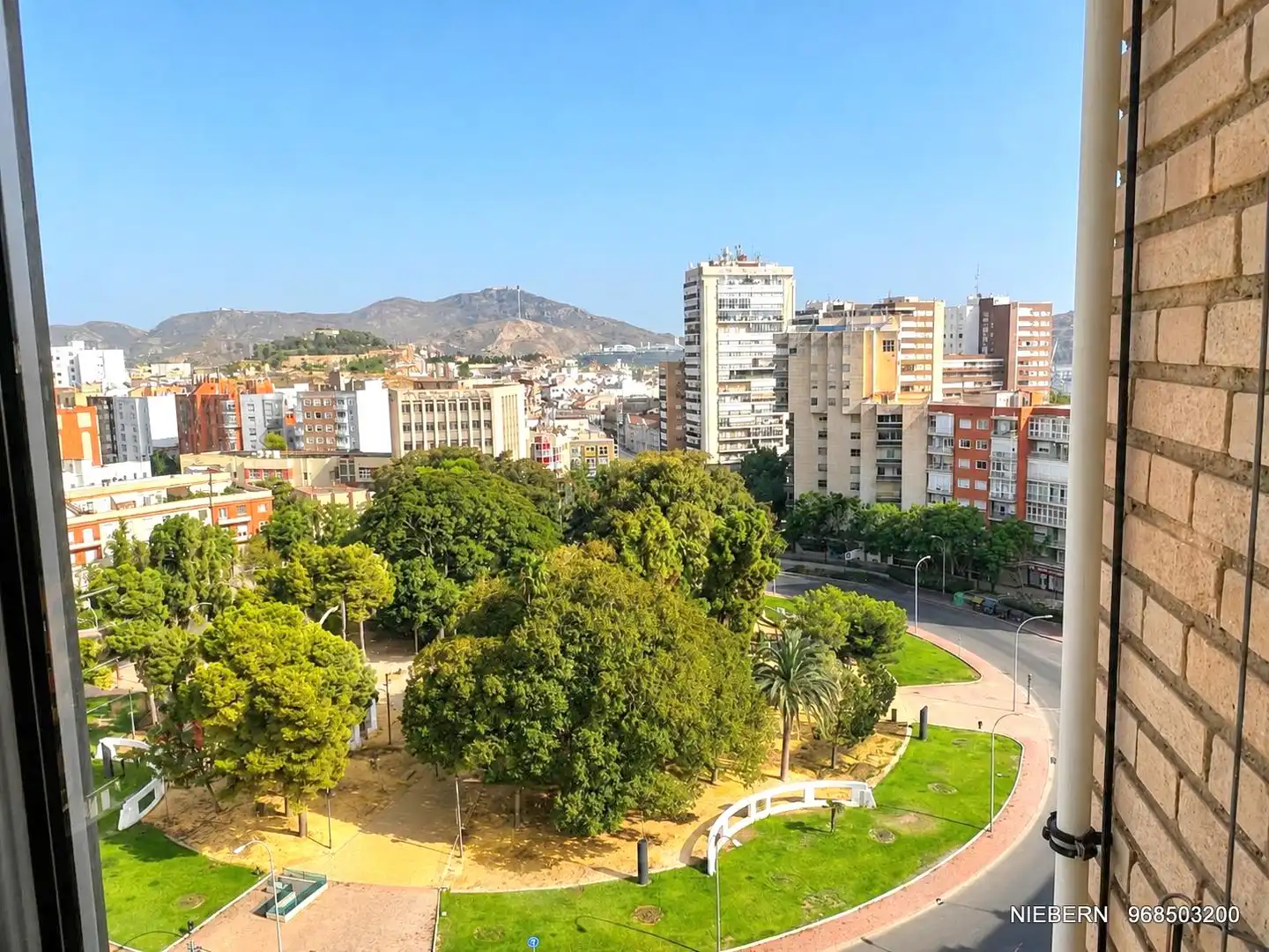 Vista exterior de Piso de alquiler en Cartagena con Aire acondicionado, Amueblado y Horno