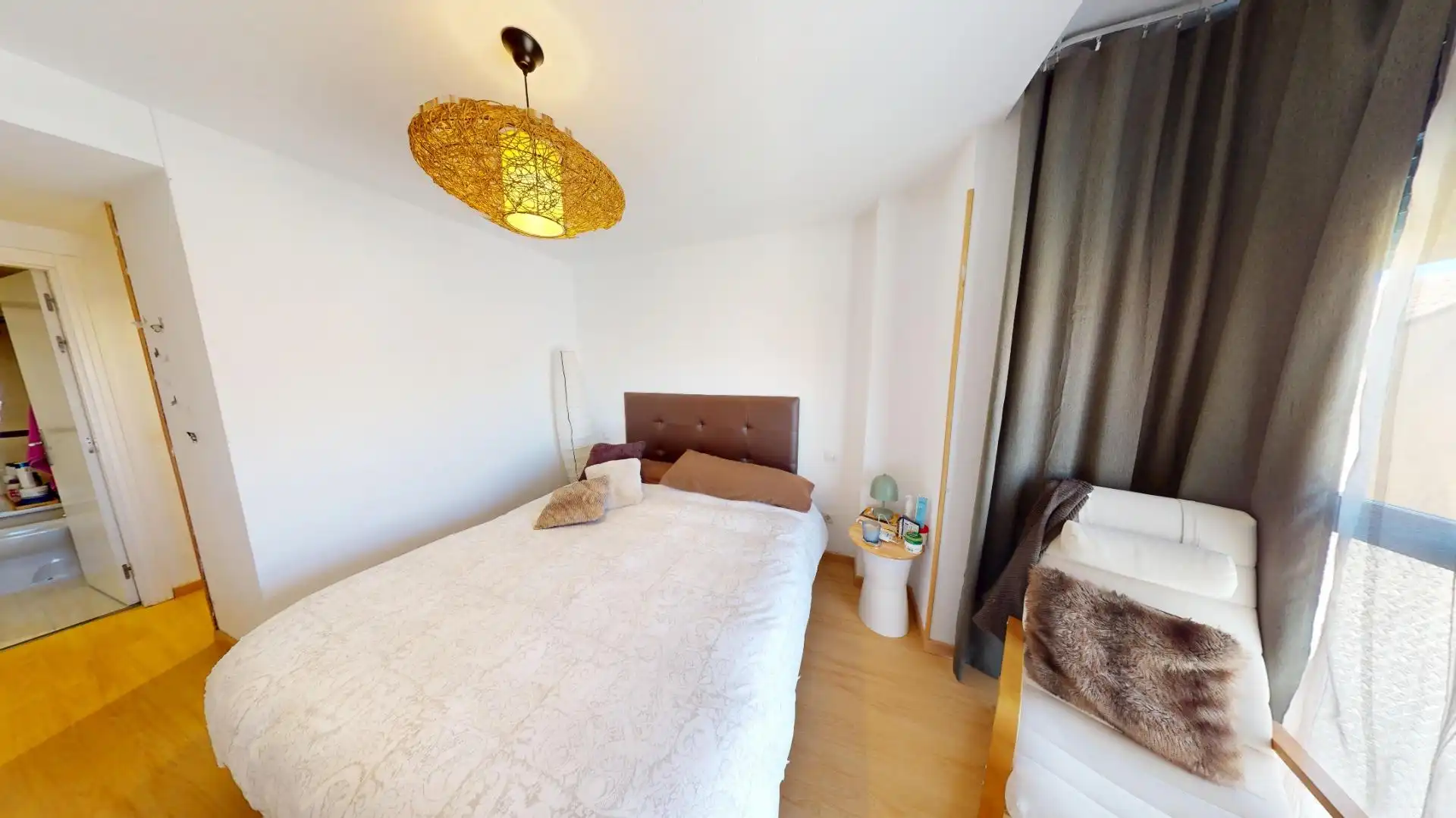 Bedroom of Flat for sale in El Molar (Madrid)  with Heating, Private garden and Storage room