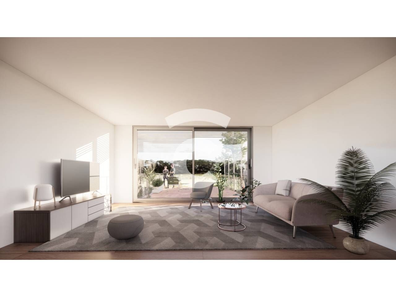 Living room of House or chalet for sale in Torelló  with Air Conditioner, Heating and Private garden