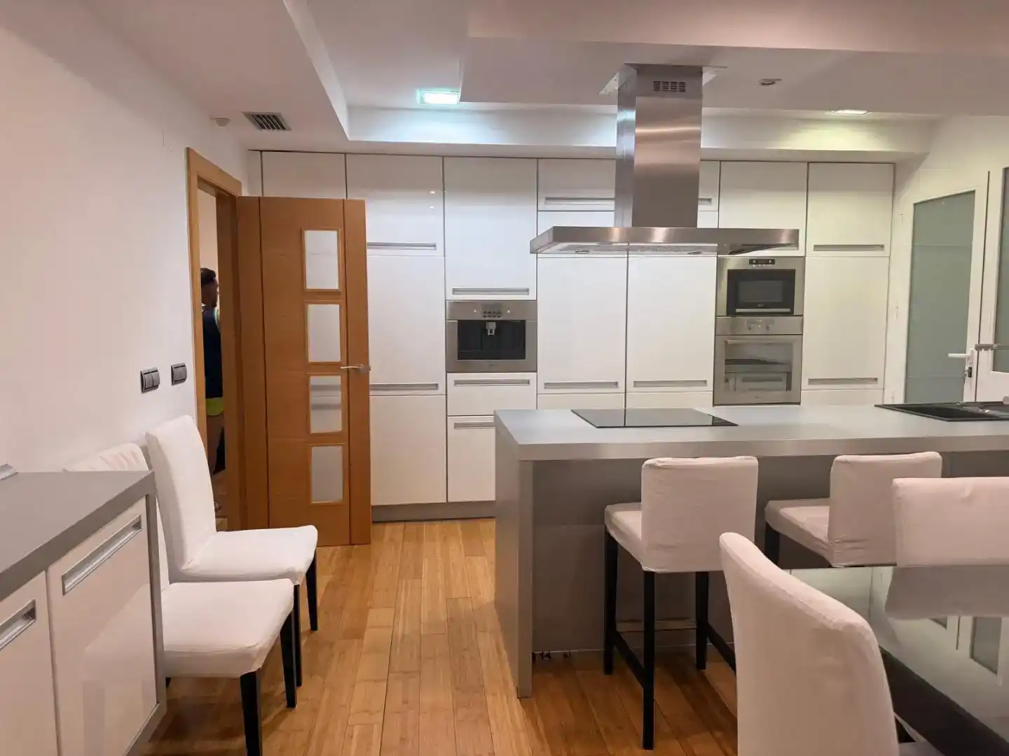 Küche von Wohnung zur Miete in Alhama de Murcia mit Klimaanlage, Parkett und Abstellraum