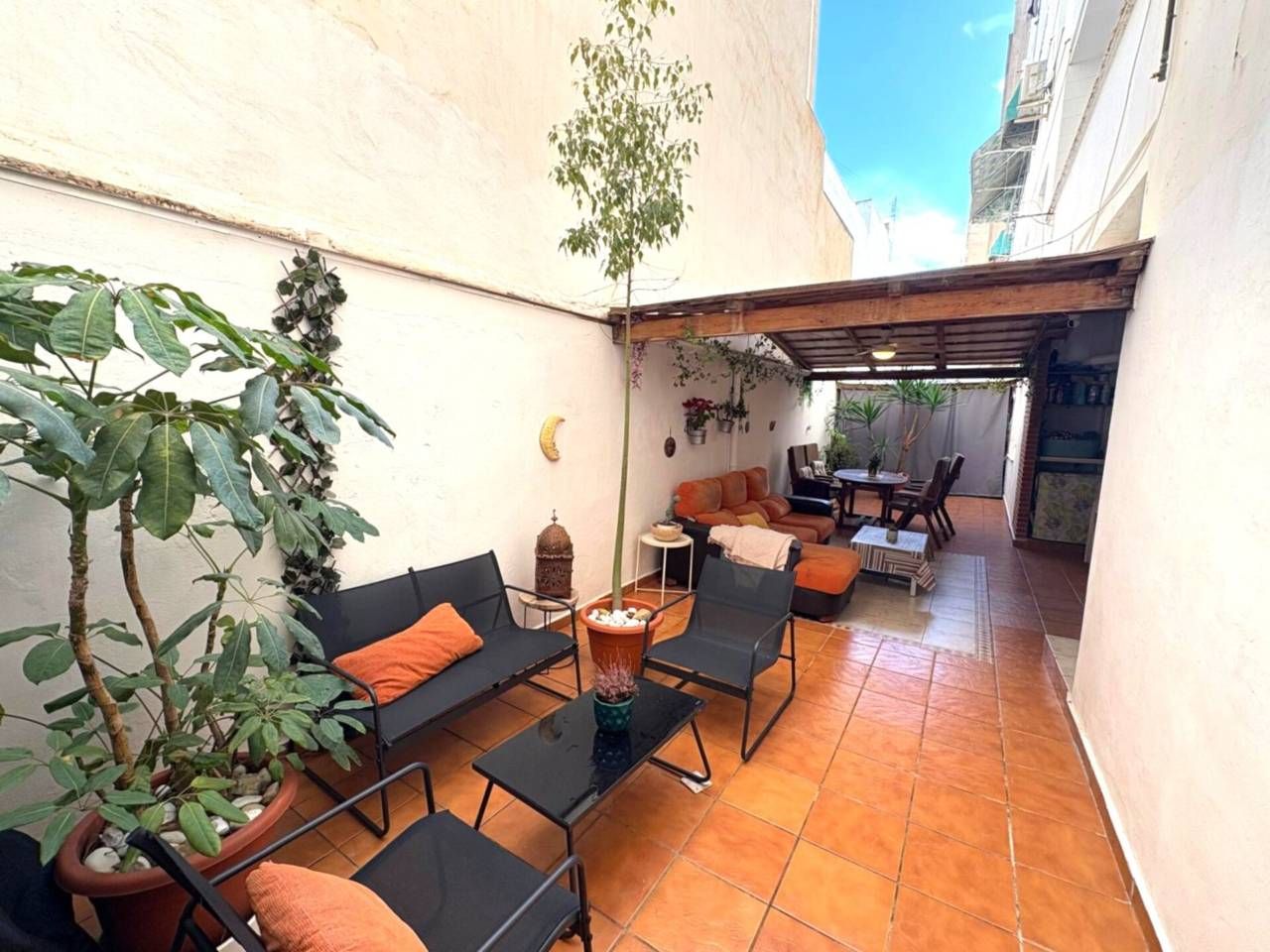 Terrace of Flat for sale in Alicante / Alacant  with Air Conditioner, Private garden and Terrace