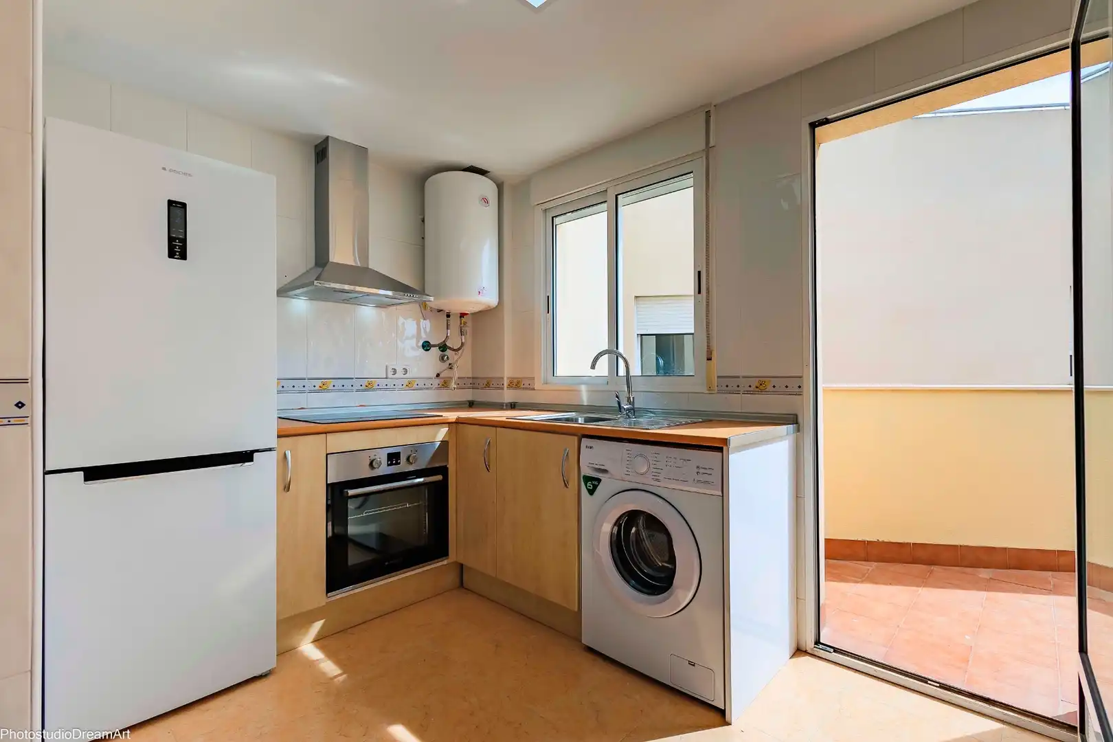 Kitchen of Flat for rent in Almoradí  with Terrace, Swimming Pool and Furnished
