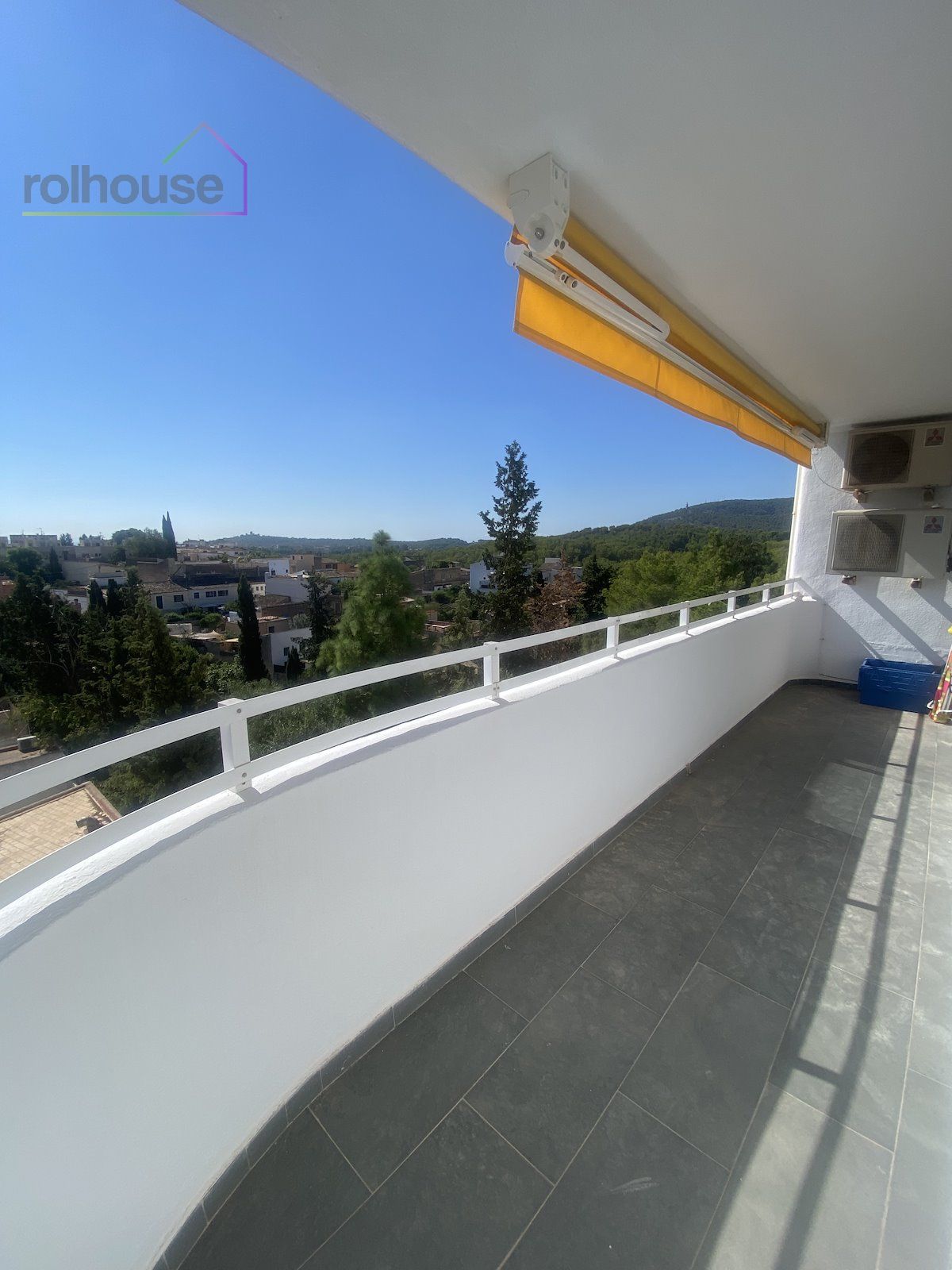 Balcony of Flat to rent in  Palma de Mallorca  with Air Conditioner, Heating and Furnished