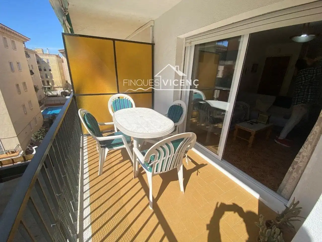 Balcony of Flat for sale in Calafell  with Heating, Terrace and Storage room