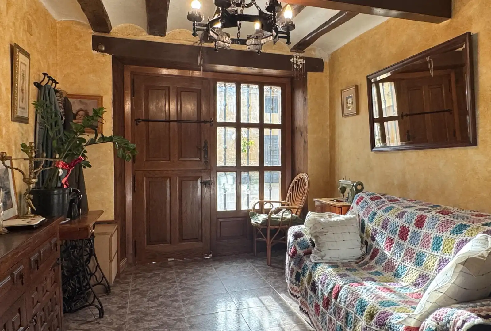 Finca rústica en venta en Baños de Rioja con Calefacción, Jardín privado y Terraza